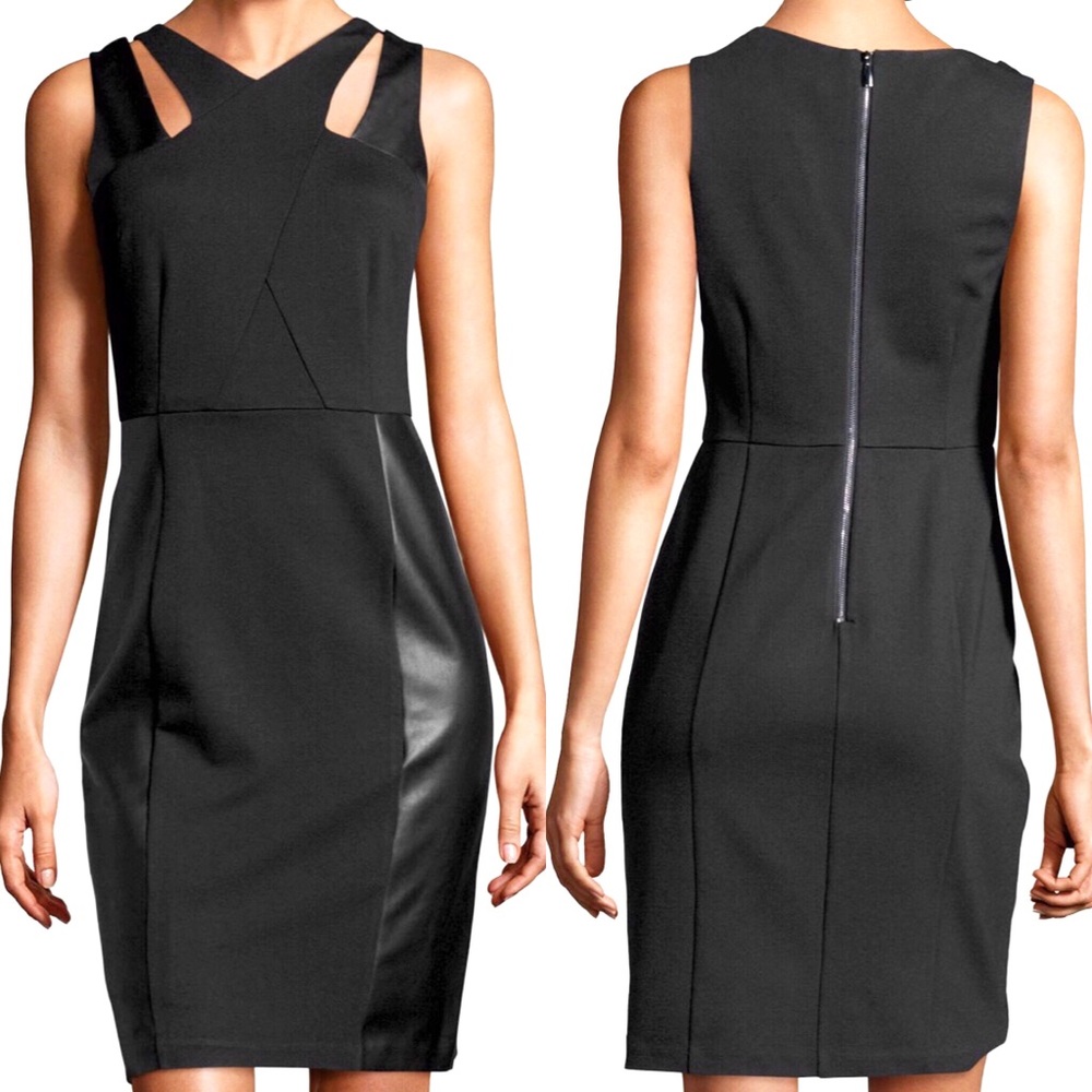 Laundry by Shelli Segal Black Dress Size 6 M NWT - Picture 1 of 7